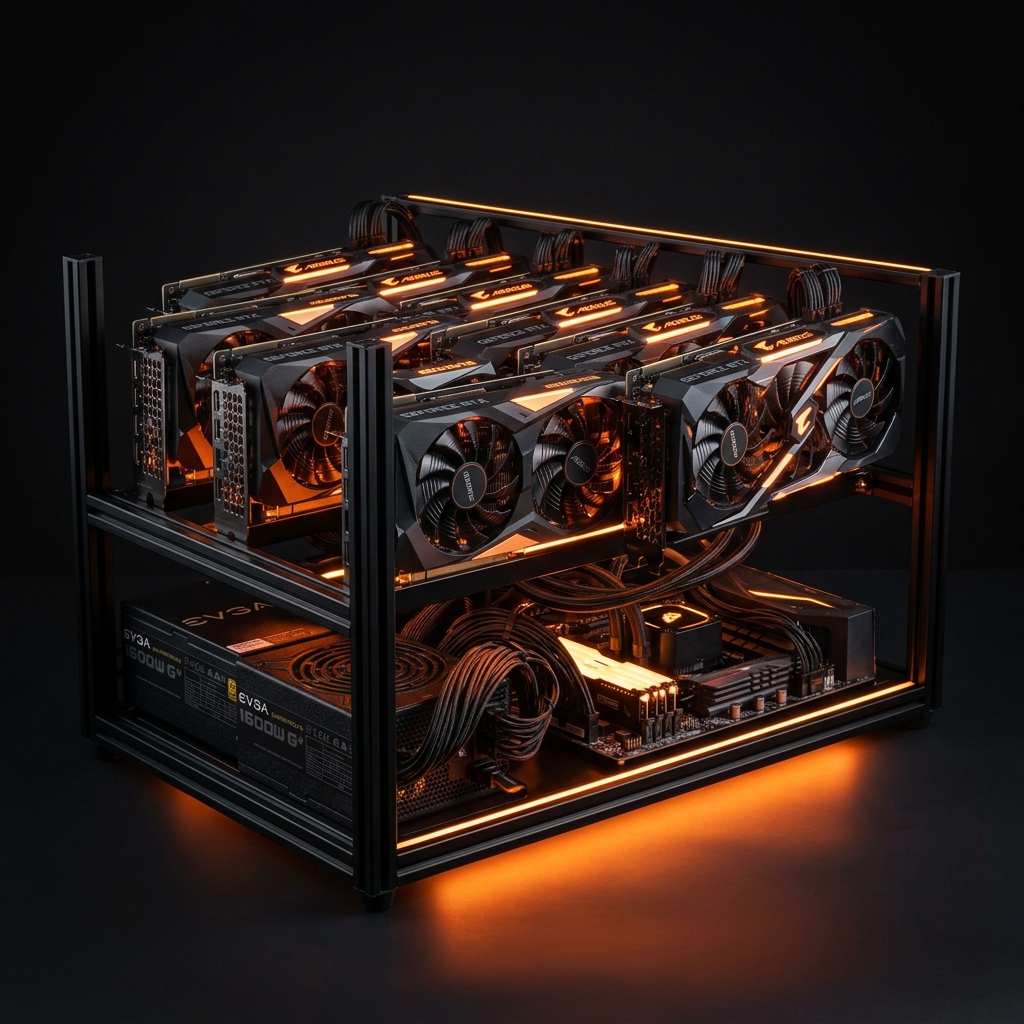 NPT Server 650 ECO mining server by Segments Energy, 12x RTX 5060